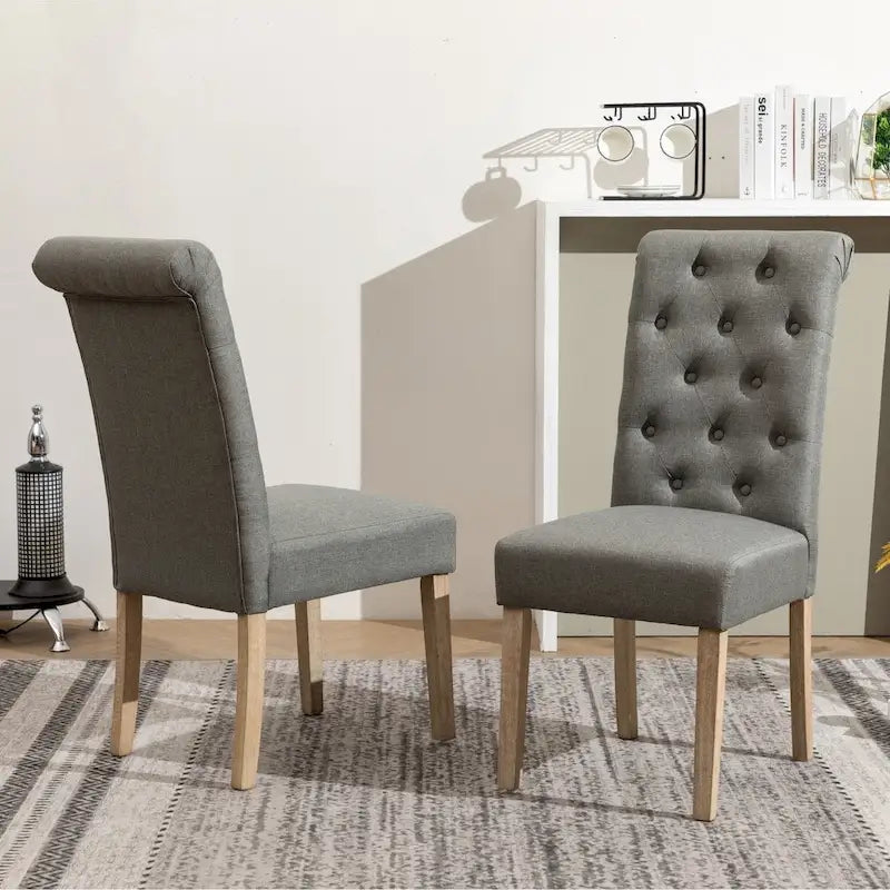 Copper Grove Schwalbach Upholstered Parsons Dining Chair (Set of 2)