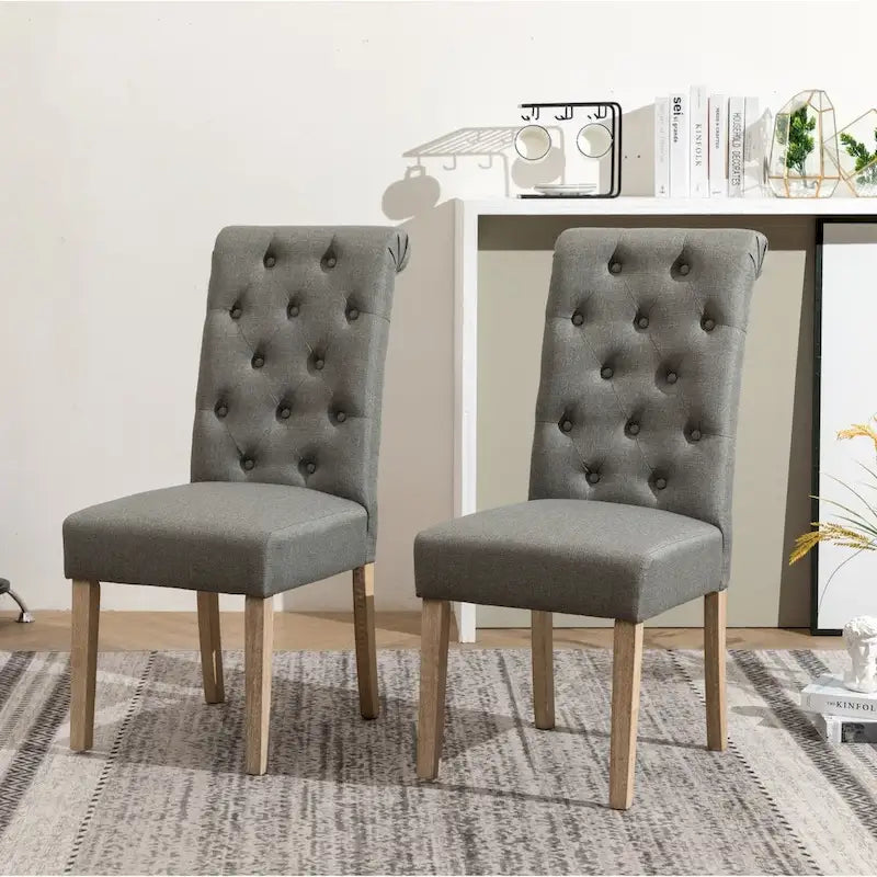 Copper Grove Schwalbach Upholstered Parsons Dining Chair (Set of 2)