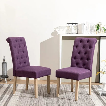 Copper Grove Schwalbach Upholstered Parsons Dining Chair (Set of 2)