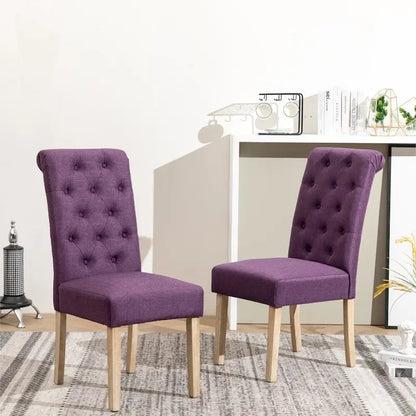 Copper Grove Schwalbach Upholstered Parsons Dining Chair (Set of 2)