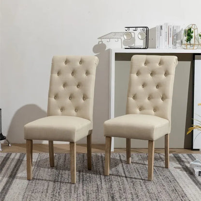 Copper Grove Schwalbach Upholstered Parsons Dining Chair (Set of 2)