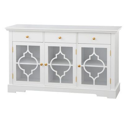Lifestorey Giana Glass Front Sideboard
