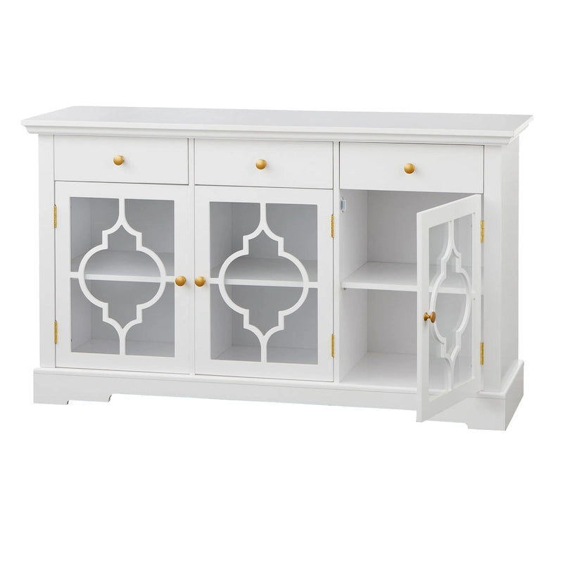 Lifestorey Giana Glass Front Sideboard