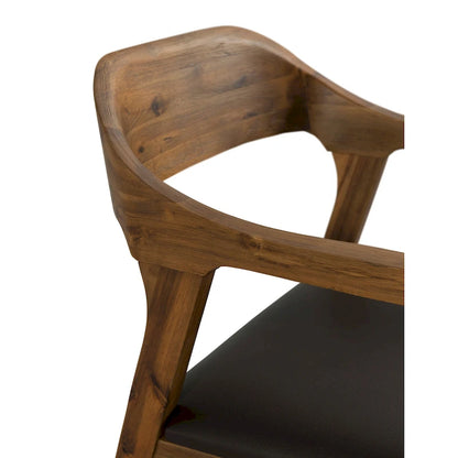 Rasmus Rubberwood Dining Armchairs