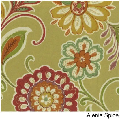 Bali 42-inch Papasan Chair with Patterned Polyester Cushion