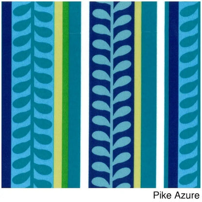 Bali 42-inch Papasan Chair with Patterned Polyester Cushion