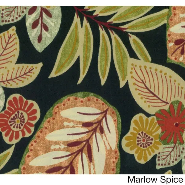 Bali 42-inch Papasan Chair with Patterned Polyester Cushion