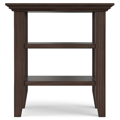 WYNDENHALL Normandy Solid Wood Square Transitional End Table - 19 inch Wide