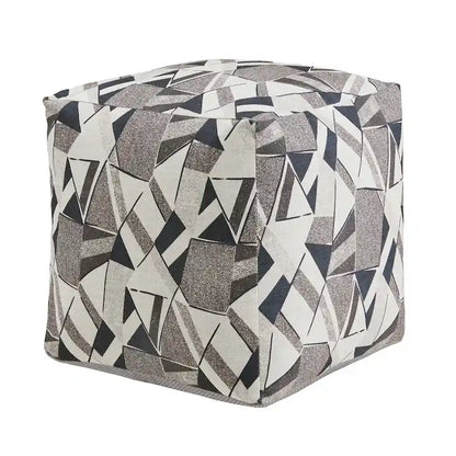 Brunico Upholstered Square Pouf Ottoman by iNSPIRE Q Bold