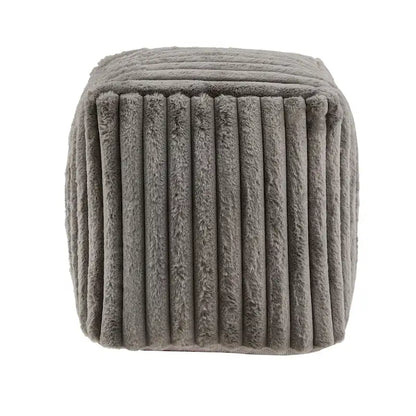 Brunico Upholstered Square Pouf Ottoman by iNSPIRE Q Bold