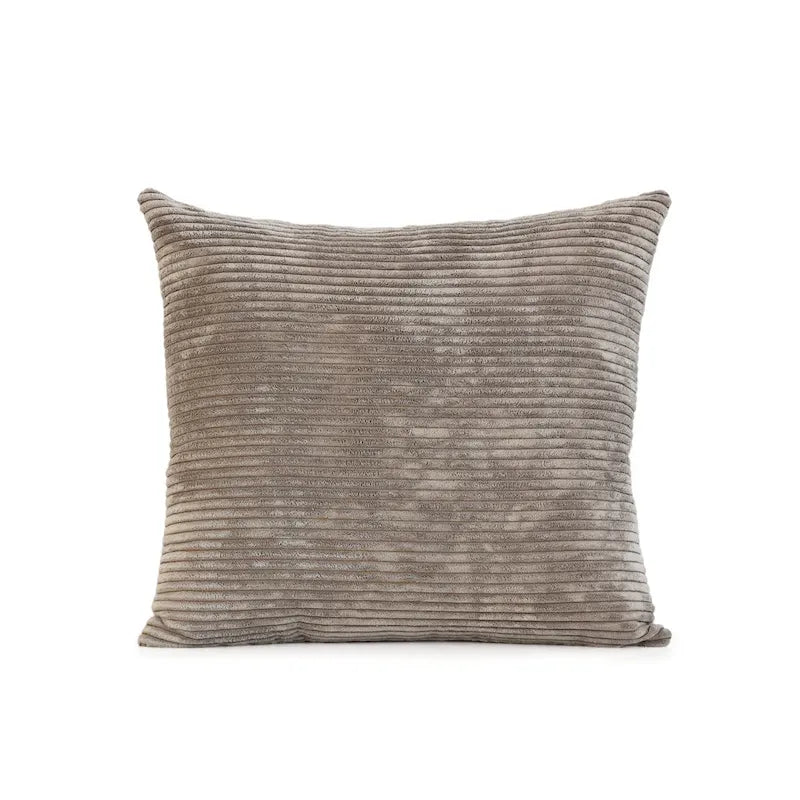 Large Modular Sectional Sofa Corduroy Upholstery U-Shaped 4 Seater with 2 Ottoman and 5 Pillows