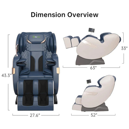 Ukuowu Favor-03 Plus ADV heated Full Body Massage Chair with LCD Screen,Dual-core S Track,APP Control, Zero Gravity Shiatsu
