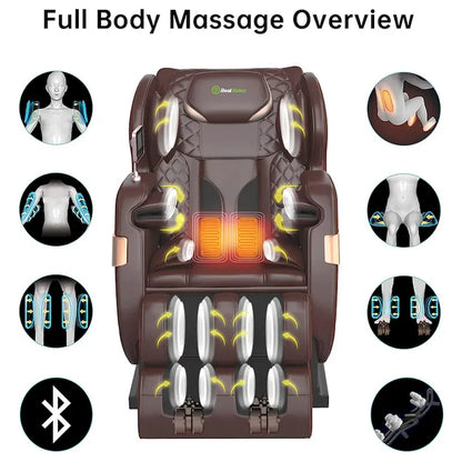 Ukuowu Favor-03 Plus ADV heated Full Body Massage Chair with LCD Screen,Dual-core S Track,APP Control, Zero Gravity Shiatsu