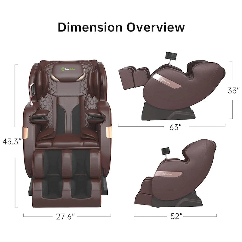 Ukuowu Favor-03 Plus ADV heated Full Body Massage Chair with LCD Screen,Dual-core S Track,APP Control, Zero Gravity Shiatsu
