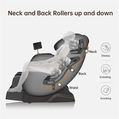 Ukuowu Favor-03 Plus ADV heated Full Body Massage Chair with LCD Screen,Dual-core S Track,APP Control, Zero Gravity Shiatsu