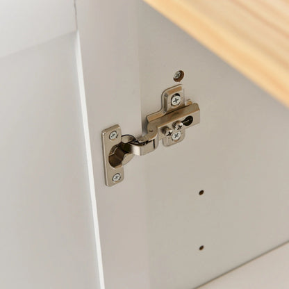 52.7 W Rolling Mobile Kitchen Island with Solid Wood Top and Locking Wheels,Storage Cabinet and Drop Leaf Breakfast Bar