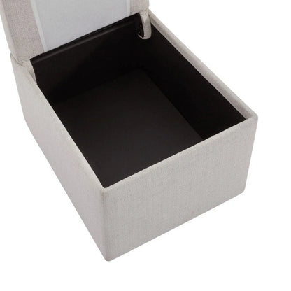 Nathan Dining Chair with Caster & Storage Set of 2 - N/A