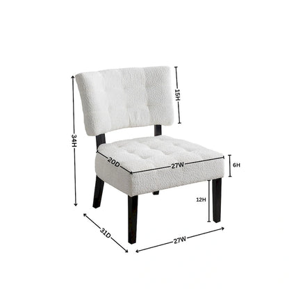 Porch & Den McRee Tufted Slipper Oversize Chair