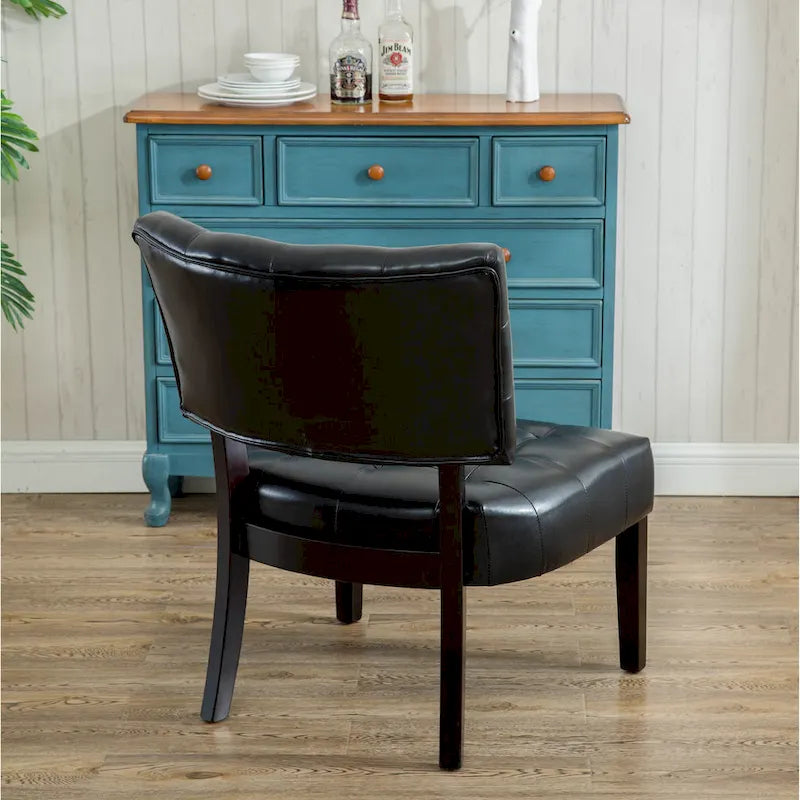 Porch & Den McRee Tufted Slipper Oversize Chair