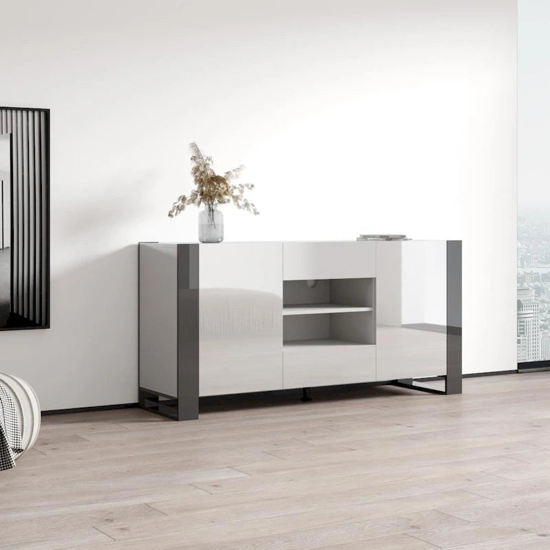 Woody Modern 64.5-inch Sideboard Buffet