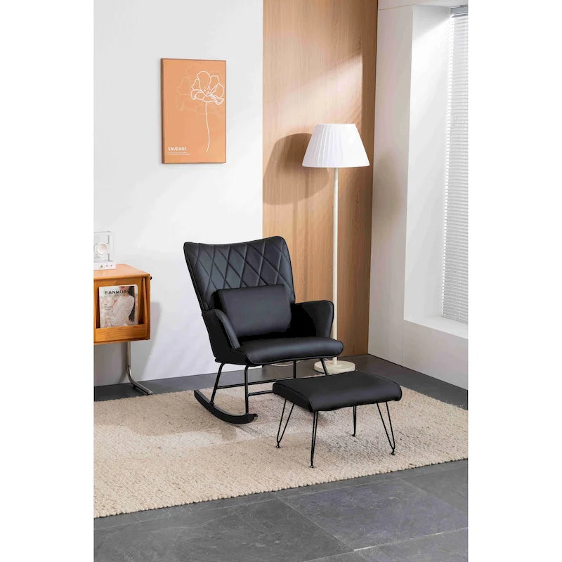 Upholstered Rocking Chair