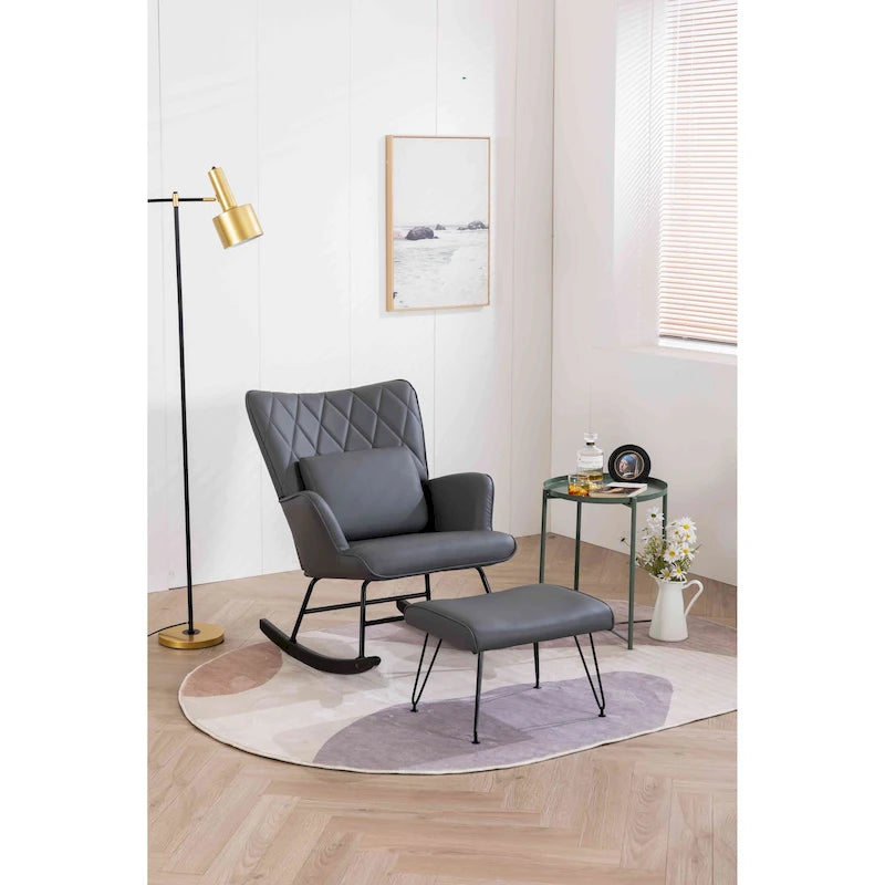 Upholstered Rocking Chair