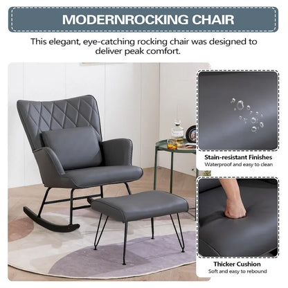 Upholstered Rocking Chair