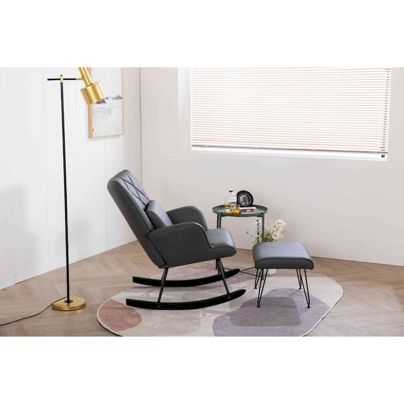 Upholstered Rocking Chair