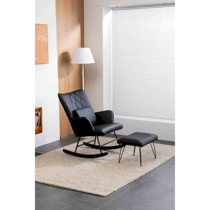 Upholstered Rocking Chair