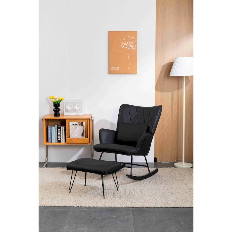 Upholstered Rocking Chair