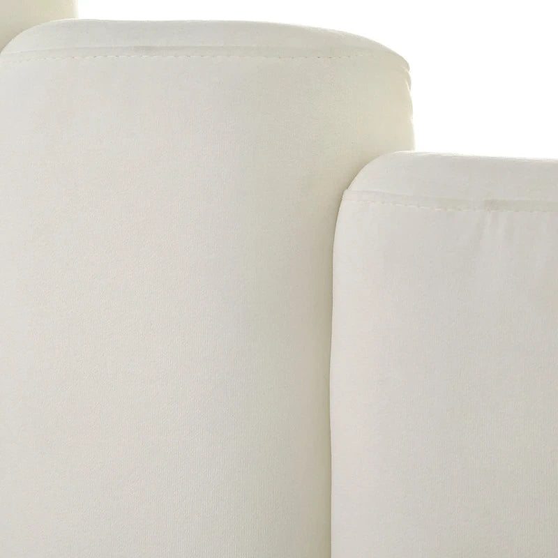 Lifestorey Stark Velvet Upholstered Modern Queen Platform Bed