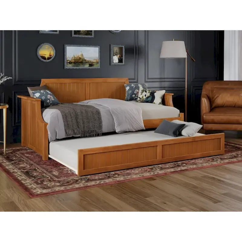 Cambridge Twin Wood Daybed with Twin Size Trundle
