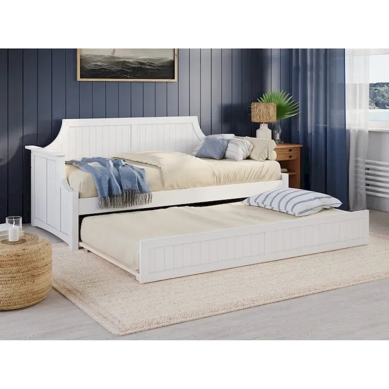 Cambridge Twin Wood Daybed with Twin Size Trundle