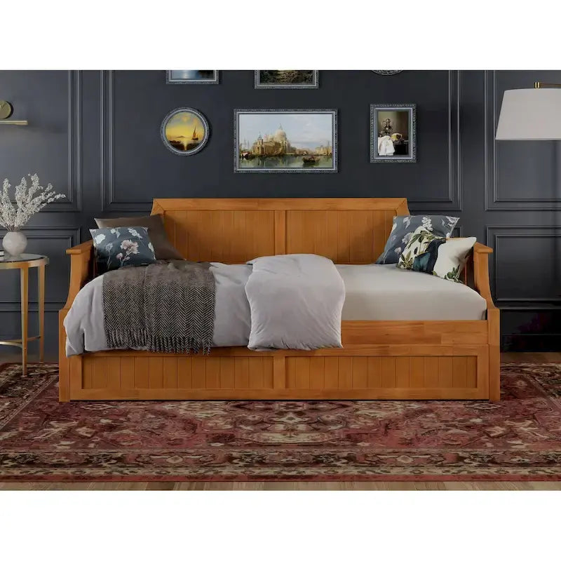 Cambridge Twin Wood Daybed with Twin Size Trundle
