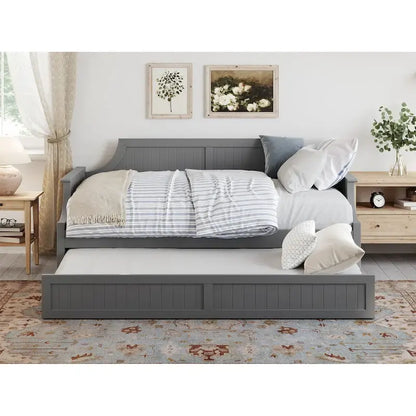 Cambridge Twin Wood Daybed with Twin Size Trundle