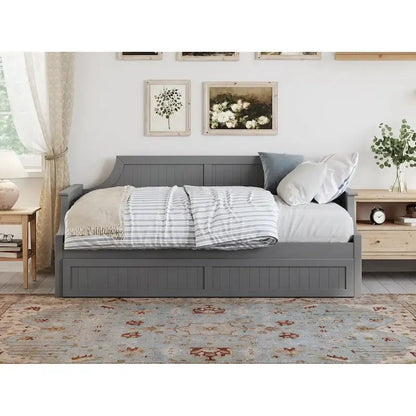 Cambridge Twin Wood Daybed with Twin Size Trundle