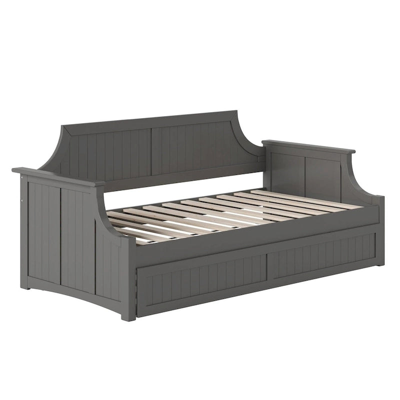 Cambridge Twin Wood Daybed with Twin Size Trundle