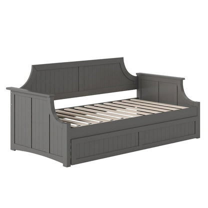 Cambridge Twin Wood Daybed with Twin Size Trundle