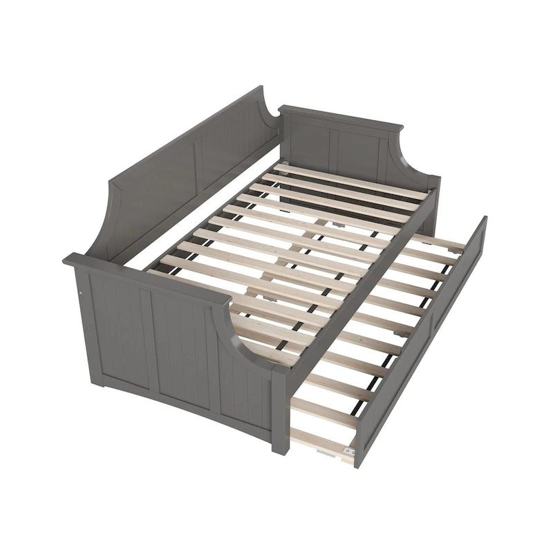 Cambridge Twin Wood Daybed with Twin Size Trundle