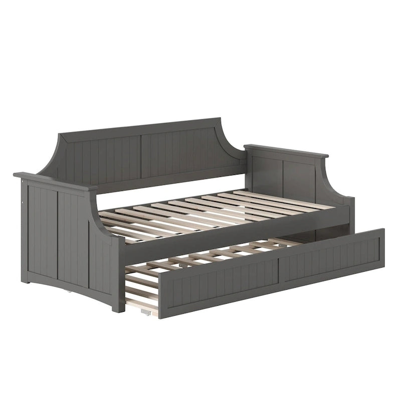 Cambridge Twin Wood Daybed with Twin Size Trundle