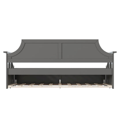 Cambridge Twin Wood Daybed with Twin Size Trundle