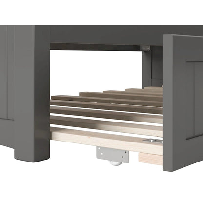 Cambridge Twin Wood Daybed with Twin Size Trundle