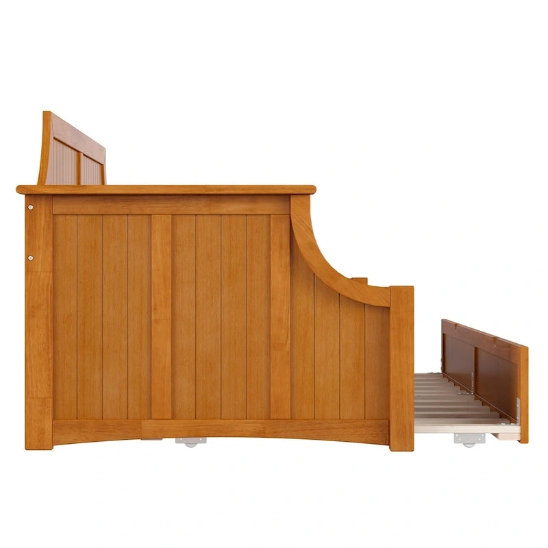 Cambridge Twin Wood Daybed with Twin Size Trundle