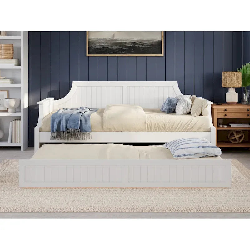 Cambridge Twin Wood Daybed with Twin Size Trundle