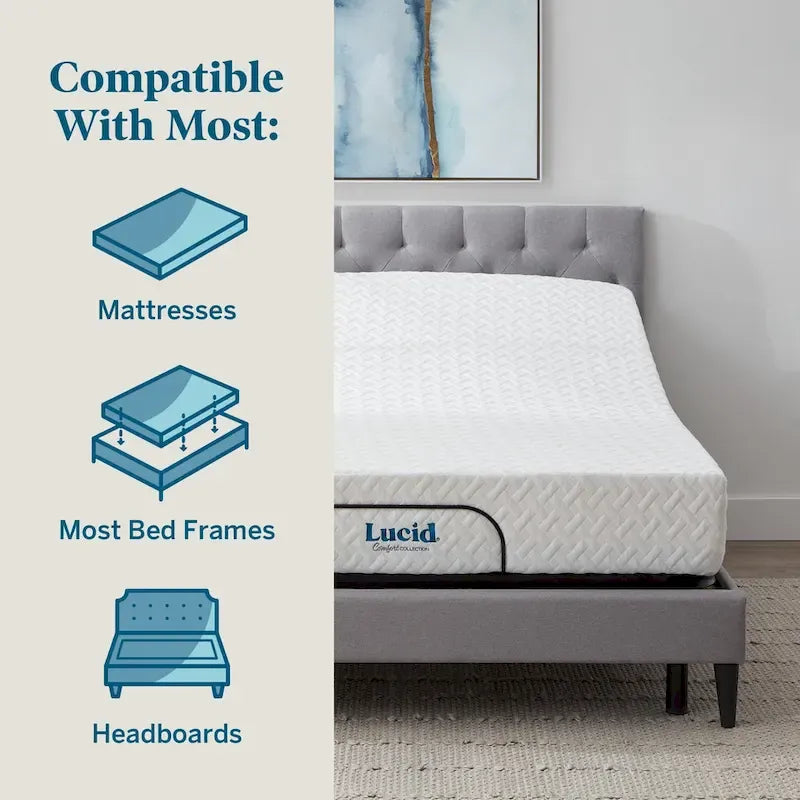 Lucid Standard Adjustable Bed Base