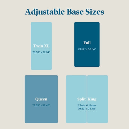 Lucid Standard Adjustable Bed Base