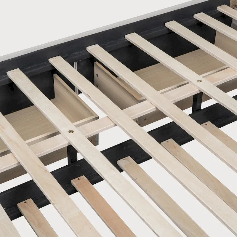 Queen Size Bed with Twin XL Size Trundle