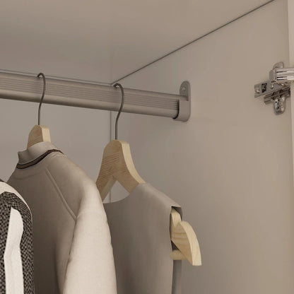 Timechee Armoire Wardrobes With Mirror And Hanging