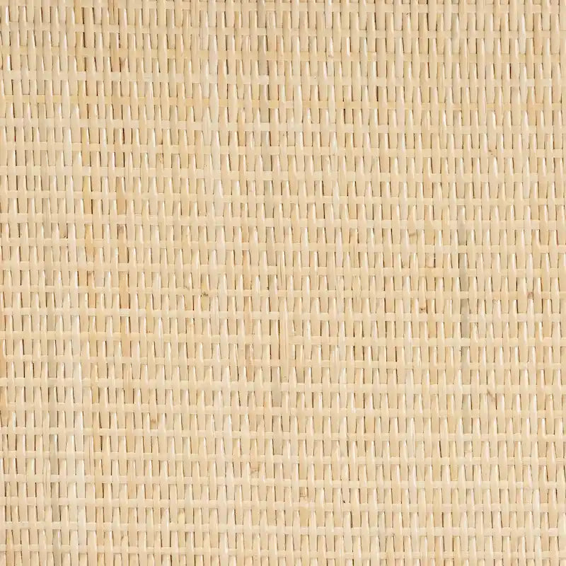 Liora Bohemian Natural Brown Finished Rattan 2-Tier Display Shelf