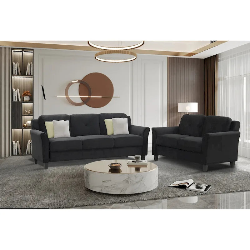 Double Seat Living Room Loveseat - 31.10 x 29.50 x 64.10